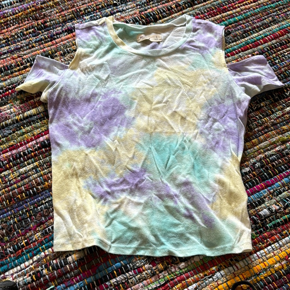 Tie Dye Off the Shoulder Top